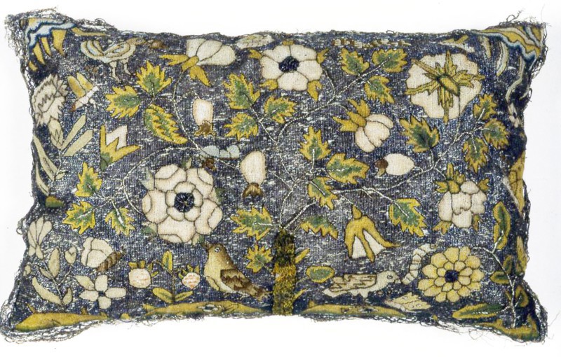 Pillow cover, England, c. 1620.