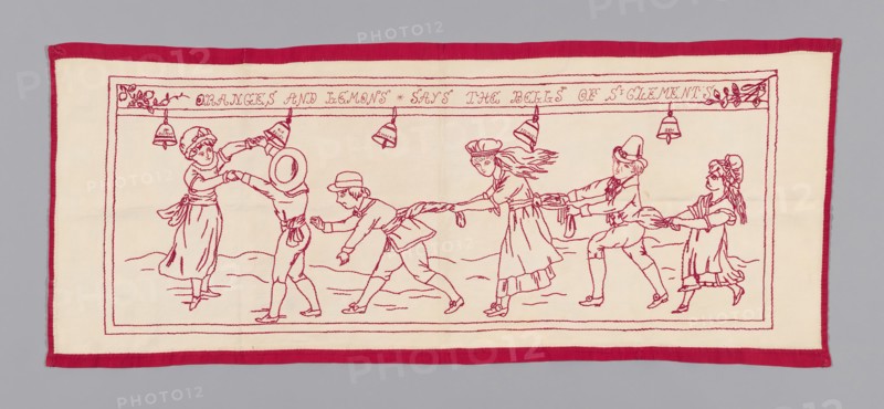 Scarf, England, c. 1875.