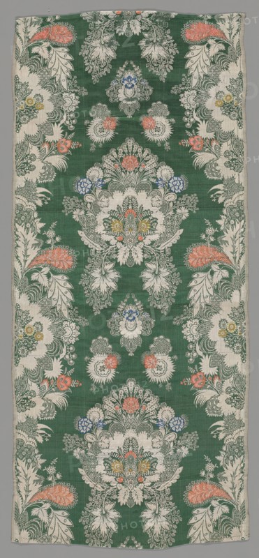 Length of Woven Silk, Netherlands, 1720s.