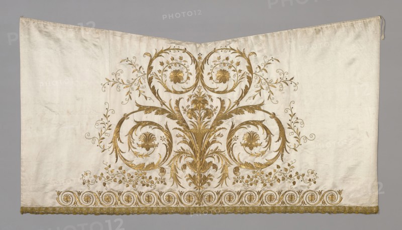 Skirt from a Court Gown, France, 1805-15.