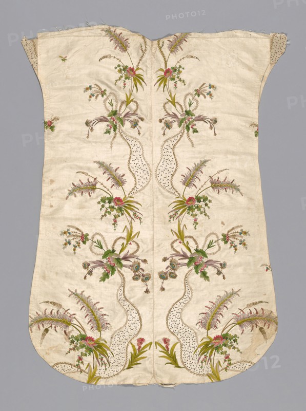 Panel (Possibly a Chasuble Back), France, 1725/75.