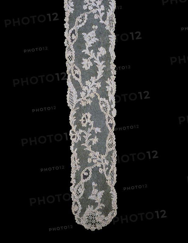 Pair of Lappets (Joined), France, 1760s.