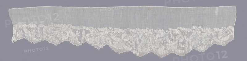 Sleeve Ruffle, France, Mid-18th century.