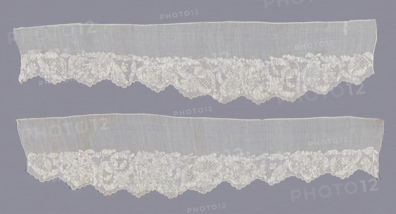 Pair of Sleeve Ruffles, France, Mid-18th century.