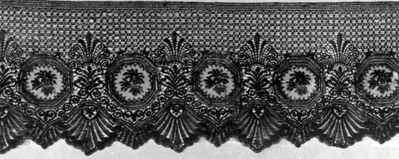Flounce, France, 1870s/80s.