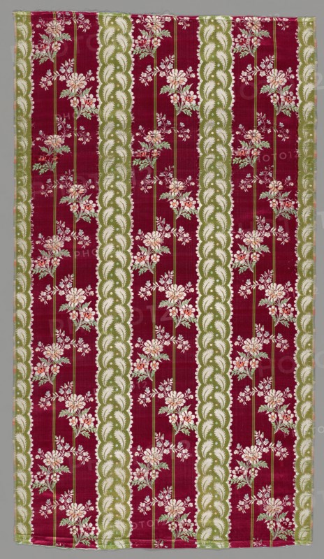 Length of Woven Silk, Lyon, 1770-75.