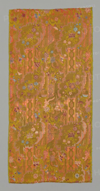 Panel (Dress Fabric), France, 1700/10.