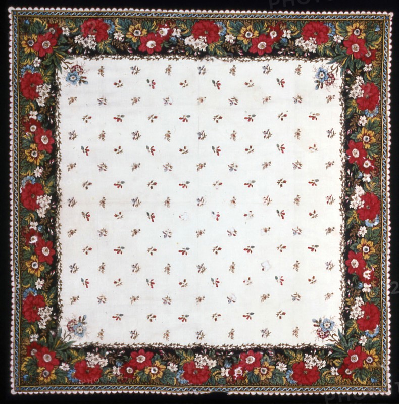 Handkerchief, Mulhouse, c. 1800/15.