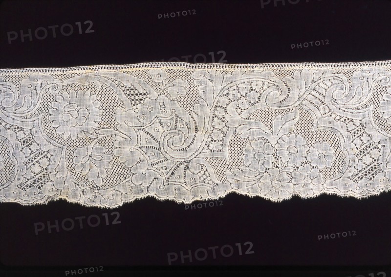 Lace Borders, Valenciennes, Mid-18th century.