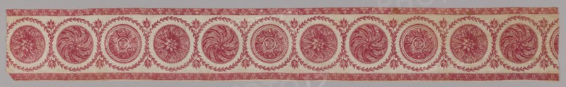 Border with Rosettes and Oak Leaves, France, c. 1800-1805.