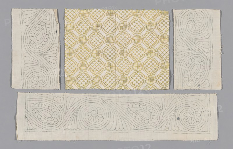 Pillow Sham (Unfinished), England, southern, late 17th/early 18th century.