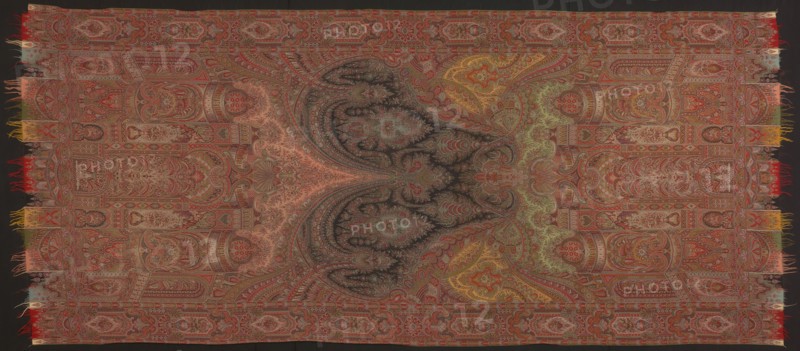 Shawl, France, c. 1855/62.