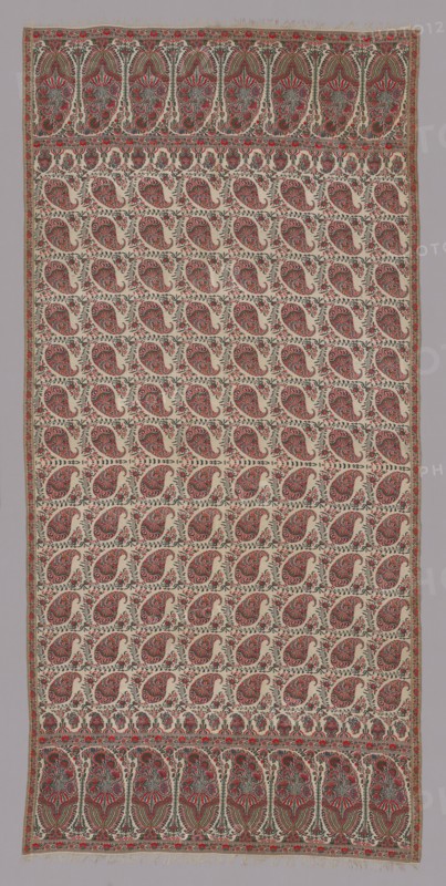 Long Shawl, Norwich, 1820/25.