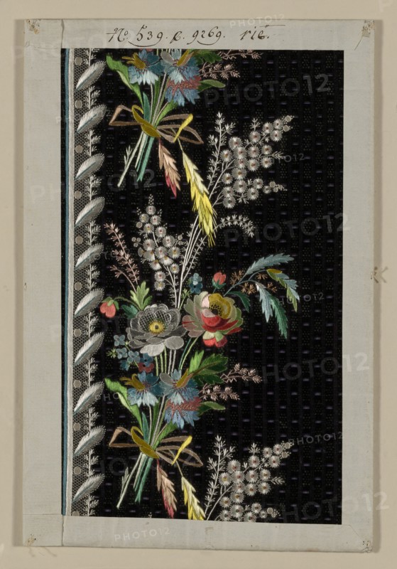 Salesman's Sample, France, 1780-1810.