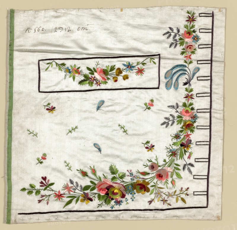 Salesman's Sample (Waistcoat Pocket), France, 1780-1810.