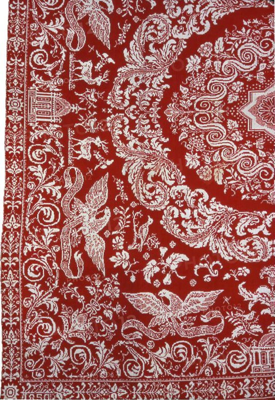 Coverlet, New York, 1850.