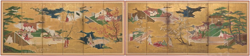 The Tale of Genji, early 17th century.