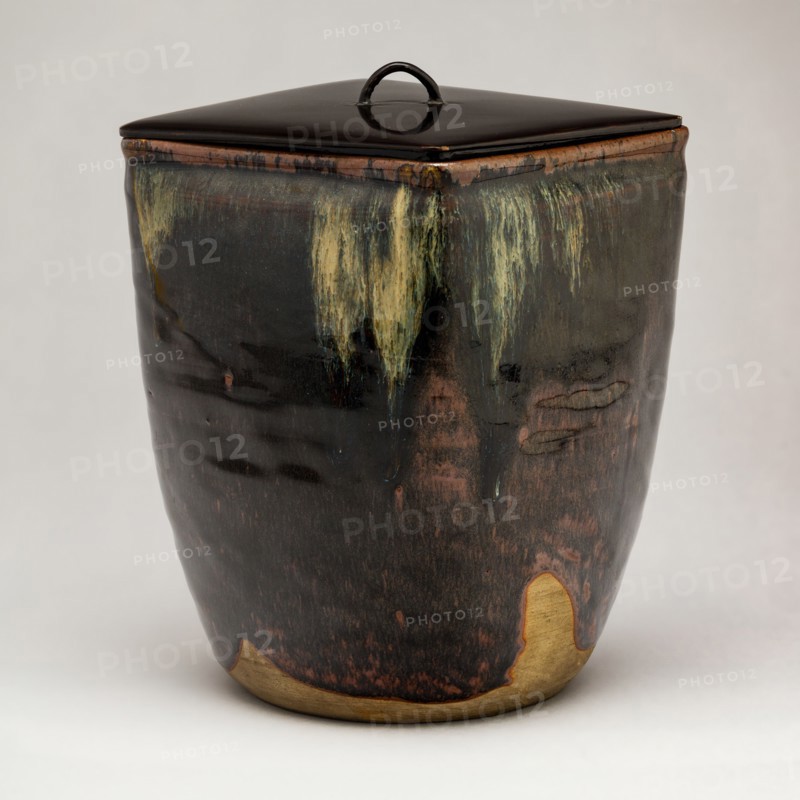Takatori-Ware Water Jar (Mizusashi), 19th century.