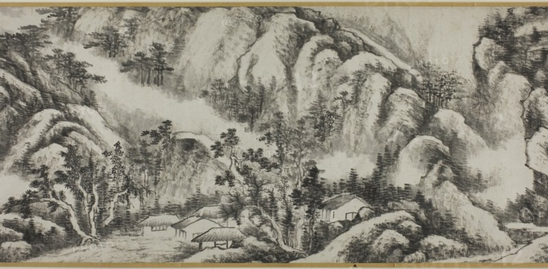 Landscape, Qing dynasty/early Republican period, 19th/early 20th century.