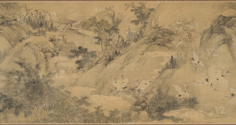 One Hundred Cranes, Qing dynasty (1644-1912)