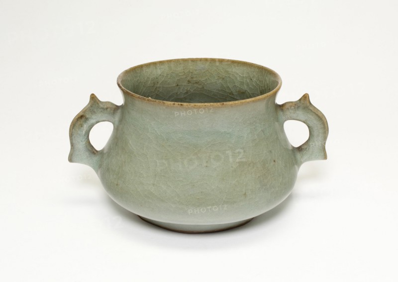 Incense Burner with Animal Handles, Northern Song dynasty (960-1127), 11th -12th century.