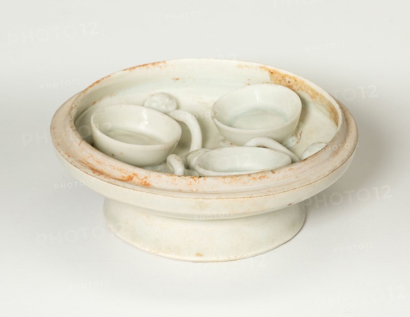 Covered Box with Lotus-Shaped Compartments, Song dynasty (960-1279).