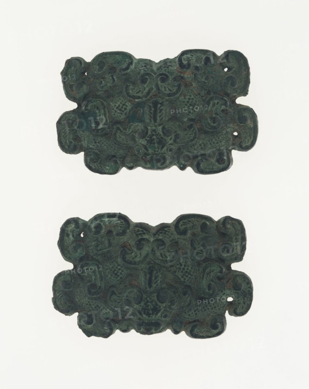 Pair of Ornaments, Eastern Zhou dynasty, Warring States period (480-221 B.C.), c. 4th/3rd century B.C.