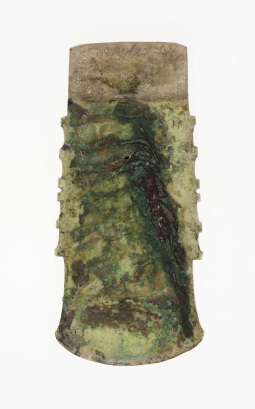 Notched Axe, Shang dynasty (c. 1600-1046 BC),  2nd millennium B.C.