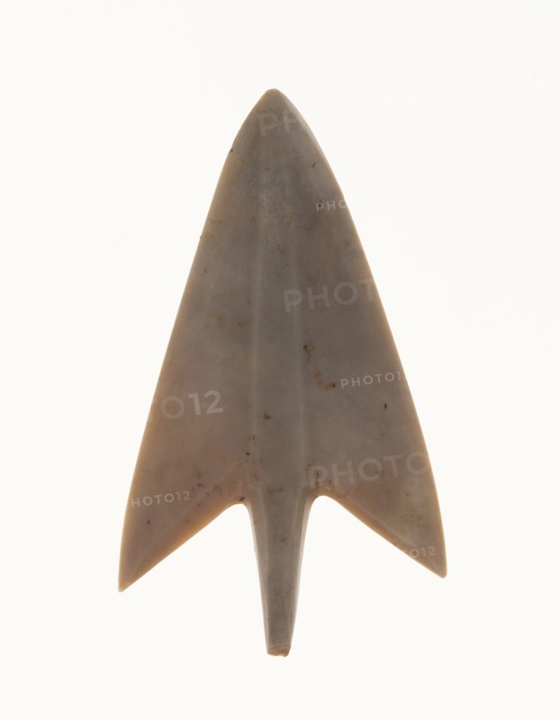 Barbed and Tanged Arrowhead, Shang dynasty (c. 1600-1046 B.C.).