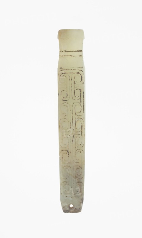 Handle-Shaped Jade, Western Zhou dynasty (c. 1046-771 BC), 11th-10th century B.C.