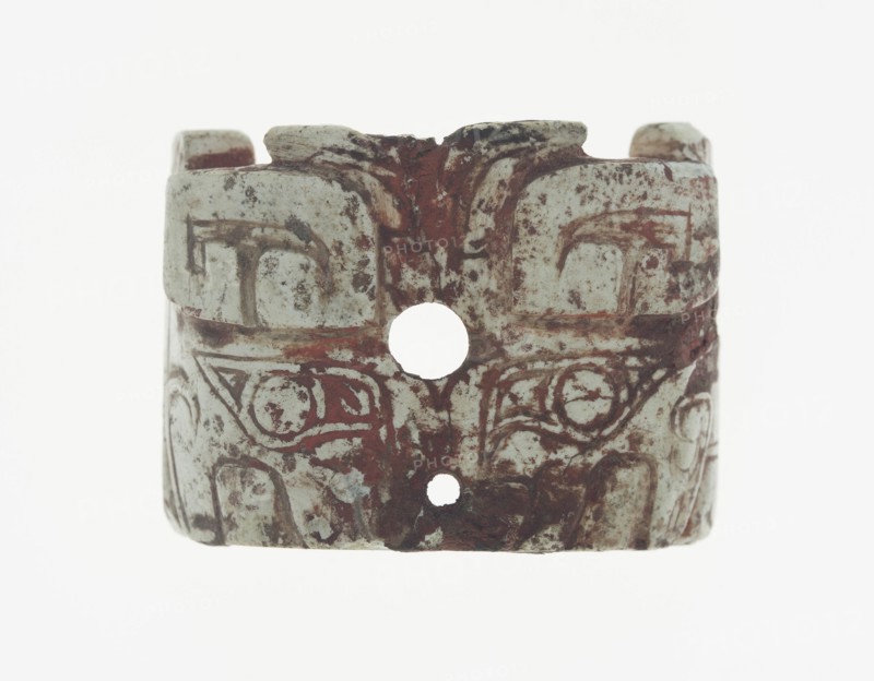 Plaque with Animal Mask, Shang dynasty (c. 1600-1046 BC), 13th-11th century B.C.