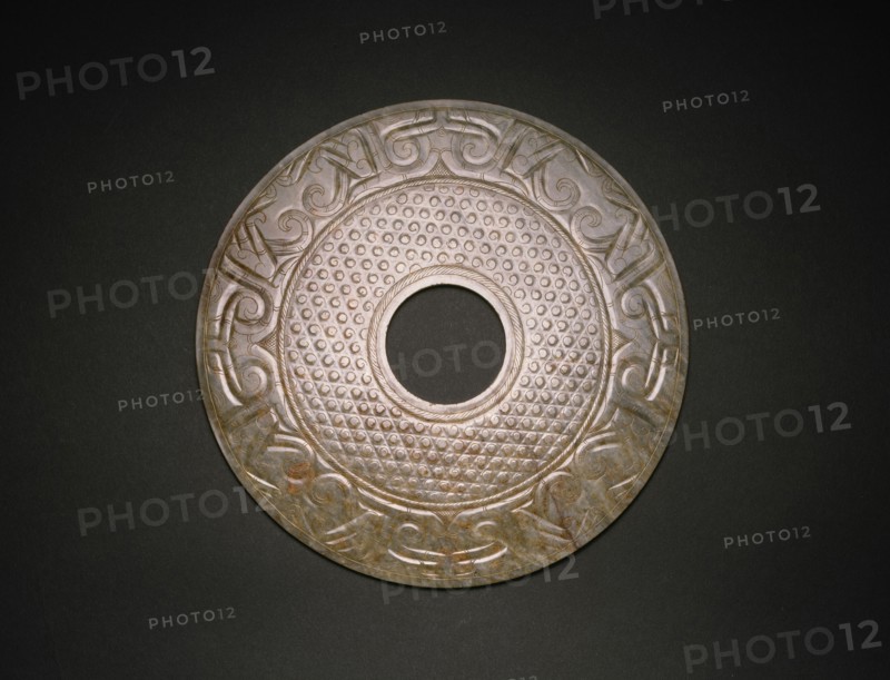 Disc (bi), Western Han dynasty, 2nd/1st century B.C.