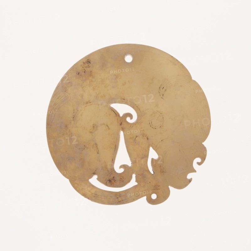 Coiled Animal Pendant, Eastern Zhou dynasty or Western Han dynasty  3rd/2nd century B.C.