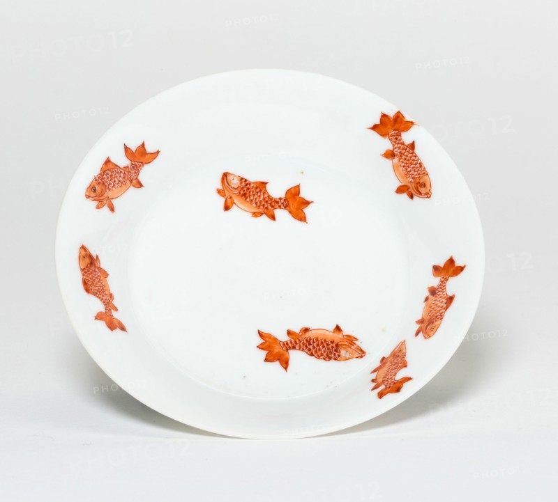 Dish with Ten Fish, Qing dynasty (1644-1911), Yongzheng peirod (1723-1735).