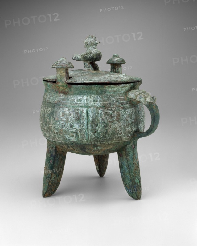 Goblet, Shang dynasty ( about 1600-1046 BC ), 13th/12th century BC.