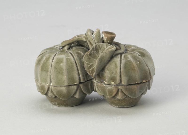 Double Melon-Shaped Box, Northern Song dynasty (960-1127).