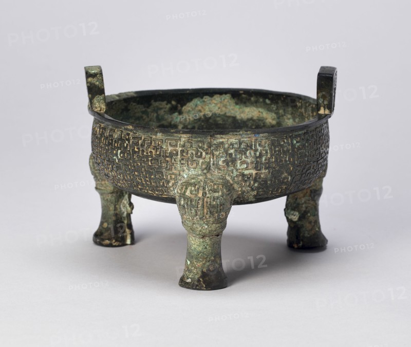 Tripod Food Cauldron (Ding), Eastern Zhou dynasty, Spring and Autumn period (770-481 B.C.), c. 6th century B.C.