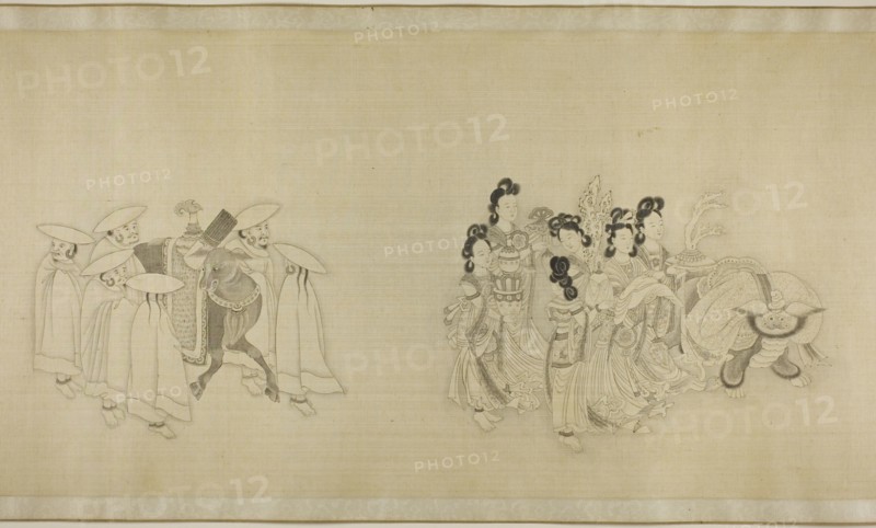 Barbarian Envoys Presenting Tribute, Qing dynasty (1644-1911), c. 1850/1900.