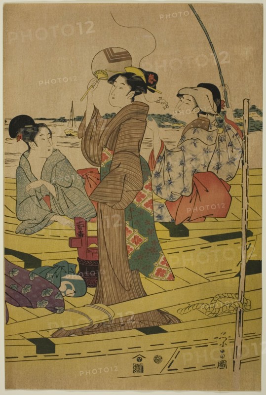Women on a Fishing Boat, c. 1780/1800.