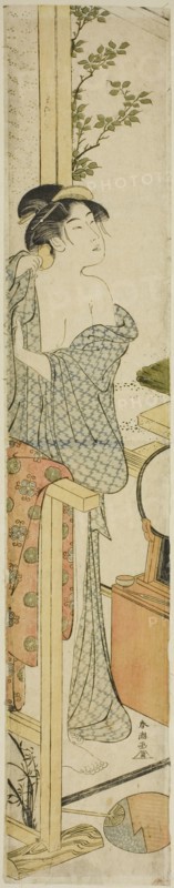 Woman Dressing, c. 1780/1801.