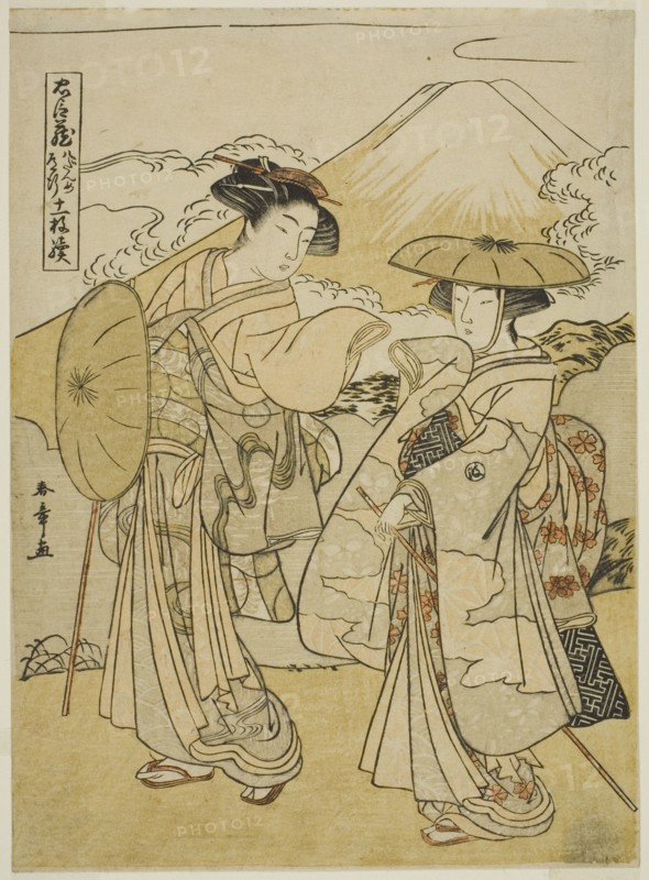Act Eight: Bridal Journey, from the play "Treasury of Loyal Retainers (Chushingura)", Japan, c. 1779/80.