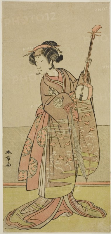 The Actor Segawa Yujiro I in an Unidentified Role, Japan, c. 1775.