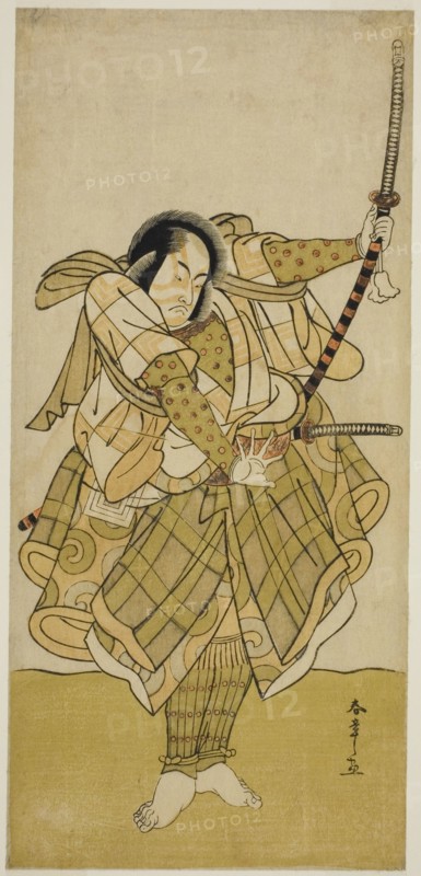 The Actor Ichikawa Monnosuke II in an Unidentified Role, Japan, c. 1779.