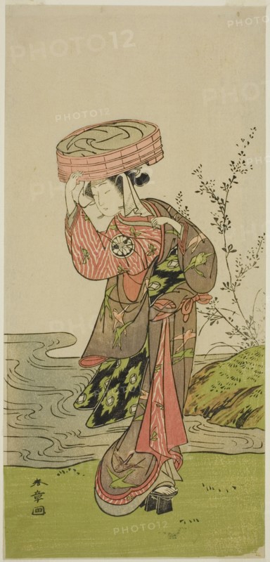 The Actor Segawa Yujiro (or Segawa Kikunojo III) in an Unidentified Role, Japan, c. 1774.