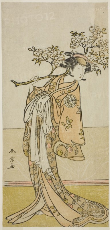 The Actor Ichimura Uzaemon IX in an Unidentified Role, Japan, c. 1775.
