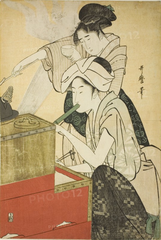 Kitchen Scene, Japan, c. 1794/95.
