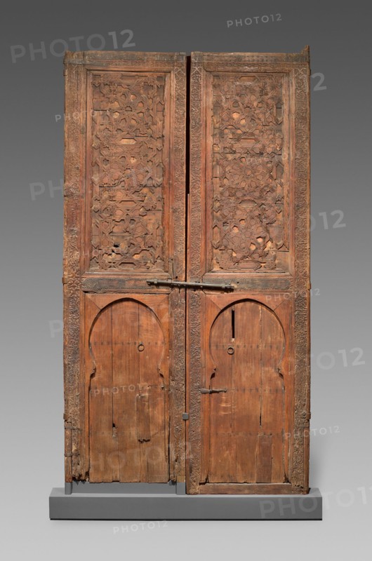 Pair of doors, Morocco, Marinid Dynasty, 14th century.