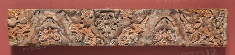 Fragment of an architectural molding, Morocco, Marinid dynasty (1244-1465), 14th century.