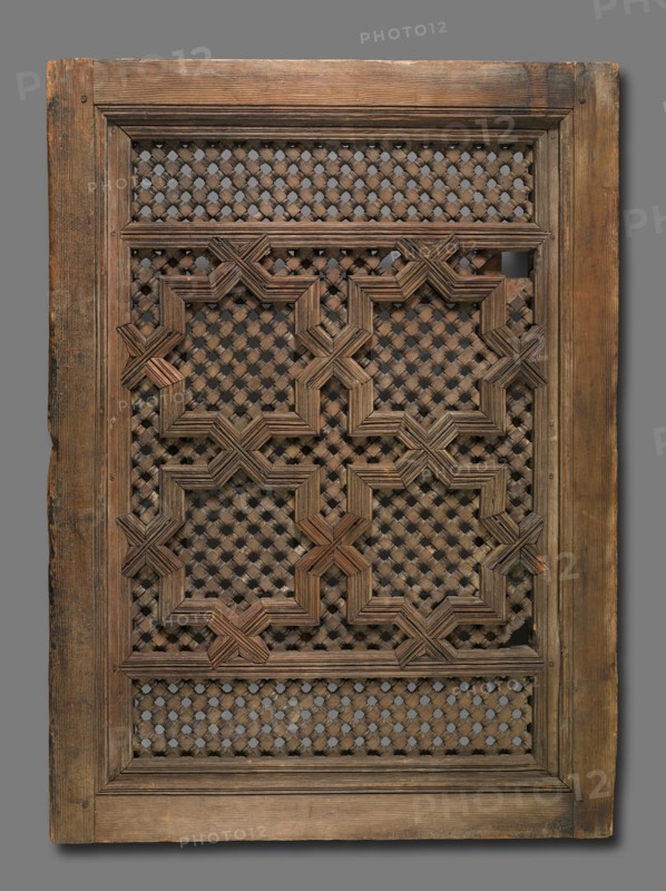 Window Screen (Mashrabiyya), Morocco, 17th/18th century.