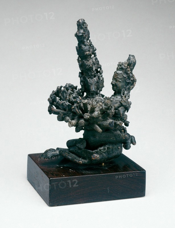 Tantric Goddess Kamakala and Spouse in Ritual Embrace (yab-yum), 14th/15th century.